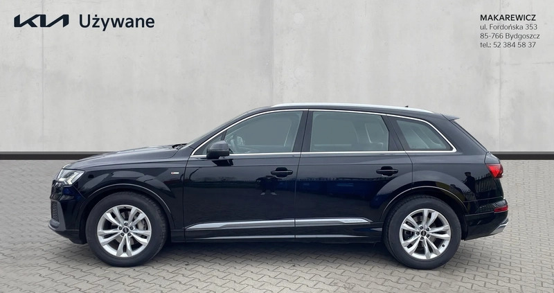 Audi Q7 cena 279000 przebieg: 55900, rok produkcji 2021 z Bydgoszcz małe 529